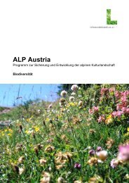 ALP Austria - Biologische Vielfalt