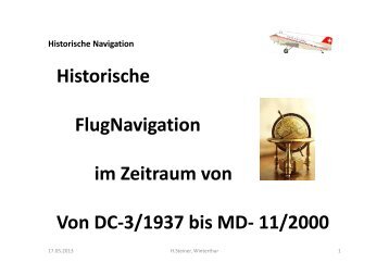 Historische Navigation - Swiss Institute Of Navigation :: ION-CH