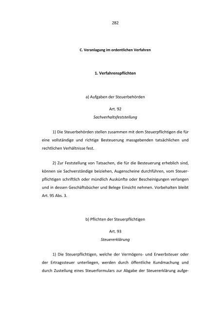 vernehmlassungsbericht der regierung betreffend die totalrevision