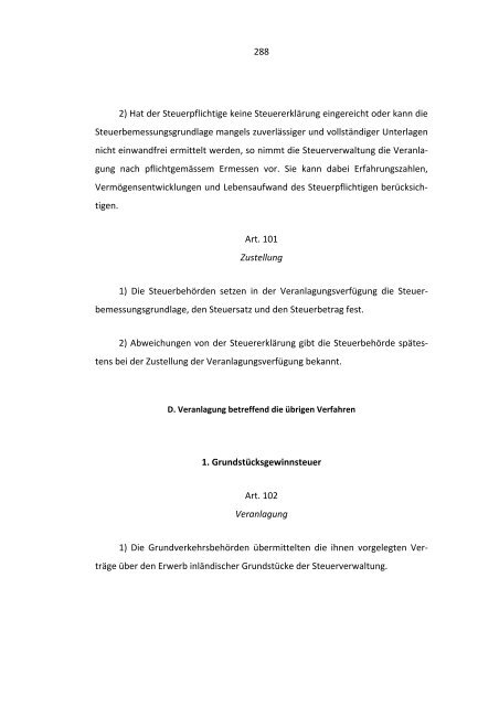 vernehmlassungsbericht der regierung betreffend die totalrevision