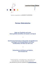 Pariser Bistroküche - Alison und Bernd Flemming