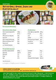 Rezept - Tierheim Hannover