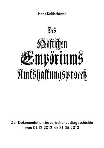 kostenfrei zum Download - Dr. iur. Hans Kohlschütter