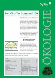 Der Öko-Tex Standard 100