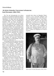 Als letzter deutscher Gouverneur in Kamerun: Karl ... - BGV-Wuppertal