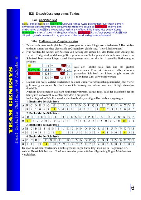 Lösung zur Aufgabe 5