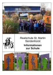Informationsbroschüre - Realschule St. Martin