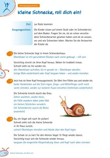 Kleine Schnecke, roll dich ein! - Lesewelt