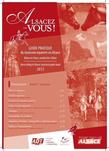 GUIDE PRATIQUE 2012 - Alsace à Cheval