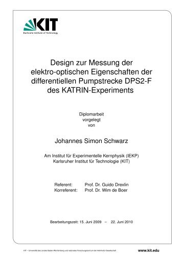 dth-jschwarz - KATRIN - KIT