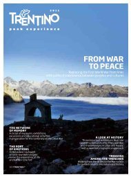 FROM WAR TO PEACE - Trentino SpA