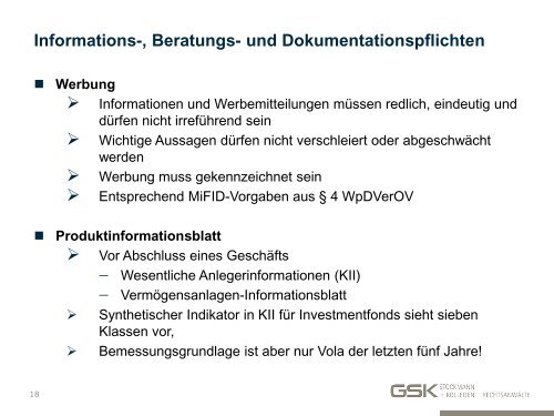 Fit für MiFID II - Ebase