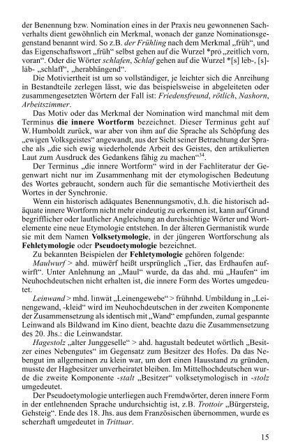 LEXIKOLOGIE DER DEUTSCHEN GEGENWARTSSPRACHE ...