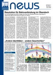 Infoblatt News Nr. 4 - April 2009 (PDF 739) - Bezirksgemeinschaft ...