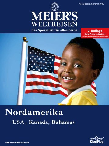 MEIER'S WELTREISEN - Nordamerika (2. Auflage) - Sommer 2009