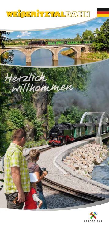 Broschüre Weißeritztalbahn - Lößnitzgrundbahn