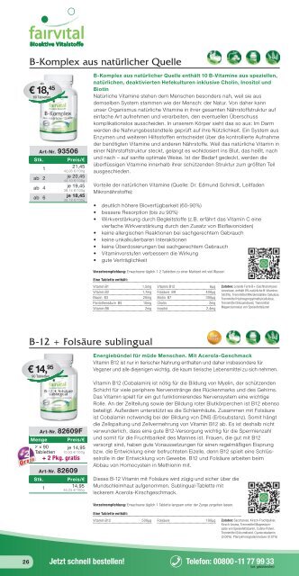 Sensationelle Neuheitenab Seite 3 NEU: - Fairvital