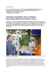 beherrschendes Thema - Kreuzschule