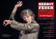 Das REIFE Magazin - HERBSTFEUER