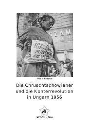 Die Chruschtschowianer und die Konterrevolution in ... - KPD/ML