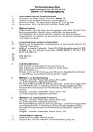 Sicherheitsdatenblatt - Ballistol