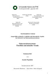 Fahrerassistenzsysteme: Überblick und aktueller Trends