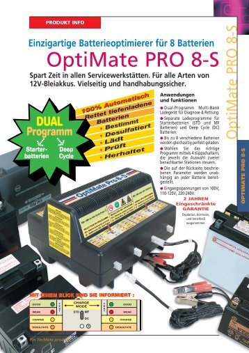 OptiMate PRO 8-S - nkp-karting.com