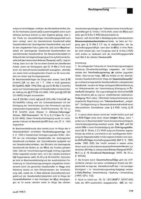 Anwaltsblatt 1998/02 - Österreichischer Rechtsanwaltskammertag