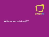 Willkommen bei simpliTV