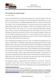 Wir brauchen das soziale Europa - Online-Akademie der Friedrich ...