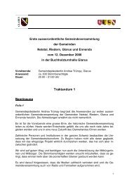 Protokoll_der_Gemeindeversammlung_vom_12 ... - Gemeinde Glarus