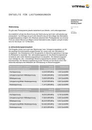 Preisblatt Entgelte für Lastgangkunden (01.01.2011 - 31.12.2011)