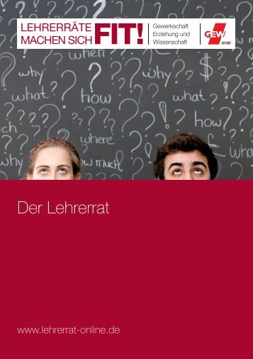 Der Lehrerrat - GEW Publikationen