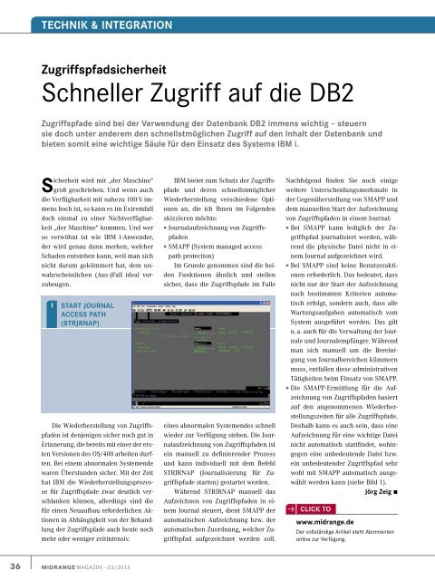 Middleware bildet Basis für hybride Nutzungsvarianten - Midrange ...