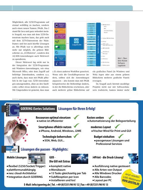 Middleware bildet Basis für hybride Nutzungsvarianten - Midrange ...