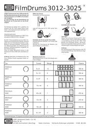 Bedienungsanleitung Filmdrums 3012-3025 - Jobo