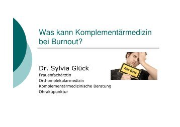 Was kann Komplementärmedizin bei Burnout?