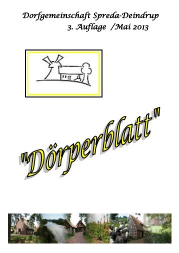 hier - PDF - Dorfgemeinschaft Spreda-Deindrup