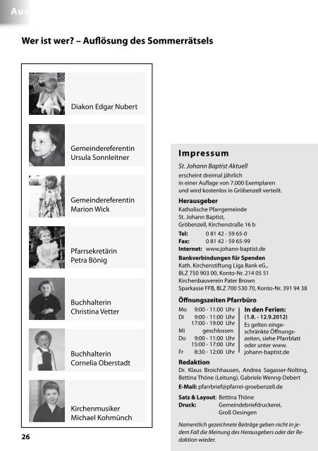 Sommer 2012 (PDF 2,15 MB) - St. Johann Baptist