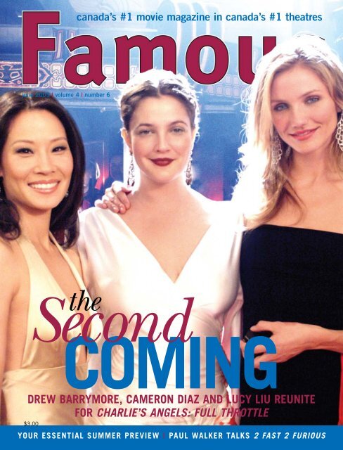 DREW BARRYMORE, CAMERON DIAZ AND LUCY ... - Cineplex.com