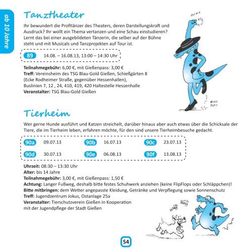 Download Ferienkarussell - Jugendpflege der Universitätsstadt ...