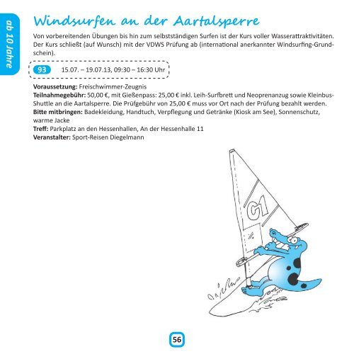 Download Ferienkarussell - Jugendpflege der Universitätsstadt ...