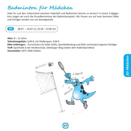 Download Ferienkarussell - Jugendpflege der Universitätsstadt ...