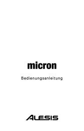 Micron - Anleitung - PDf - Alesis