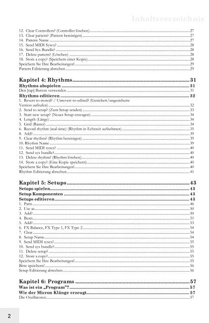 Micron - Anleitung - PDf - Alesis