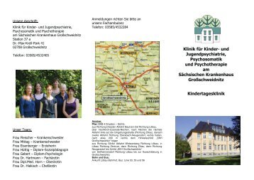 Flyer Tagesklinik Großschweidnitz - Sächsisches Krankenhaus ...