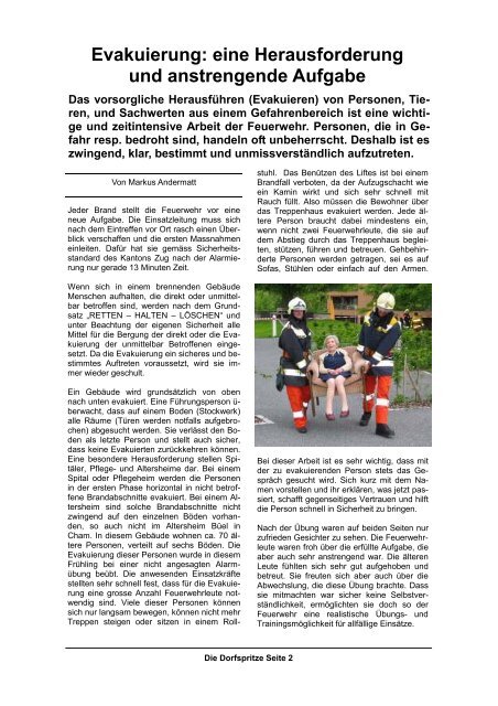 Dorfspritze Ausgabe 24 1 - Feuerwehr Cham