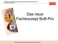 Präsentation BVPS - Bundesverband Produktionsschulen