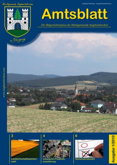 Amtsblatt Nr. 1/2010 - Sieghartskirchen