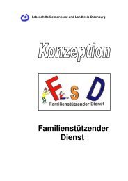 Konzeption Familienstützender Dienst - LEBENSHILFE - Delmenhorst